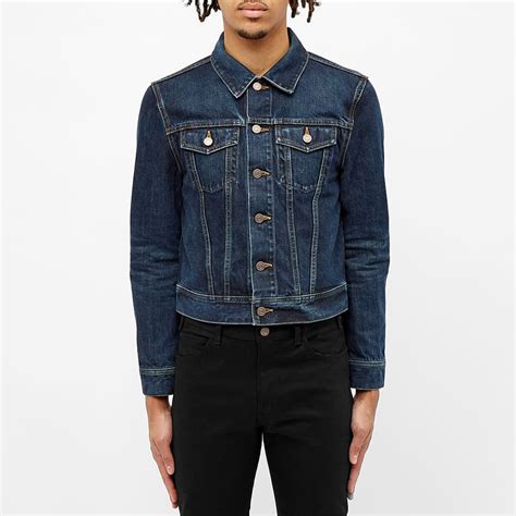 celine denim jacket women's|celine men's oversized jacket.